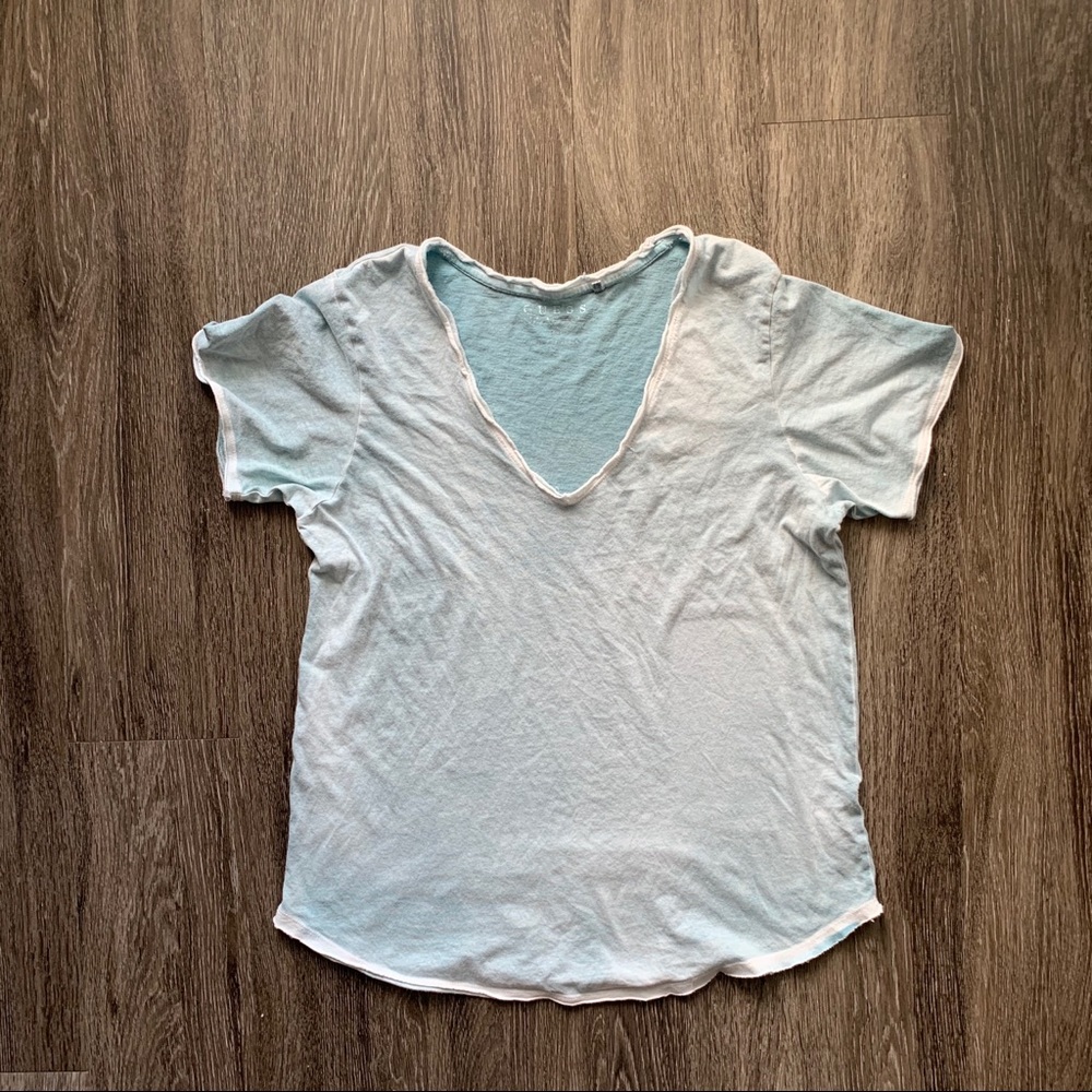 Guess Short Sleeve T-shirt Light Blue Size Medium